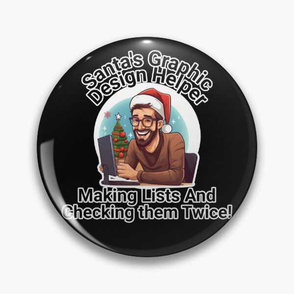 Item preview, Santa's Graphic Design Helper designed and sold by duke818.