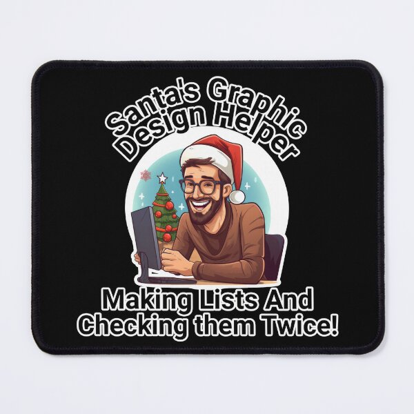 Item preview, Santa's Graphic Design Helper designed and sold by duke818.