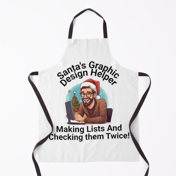 Item preview, Santa's Graphic Design Helper designed and sold by duke818.