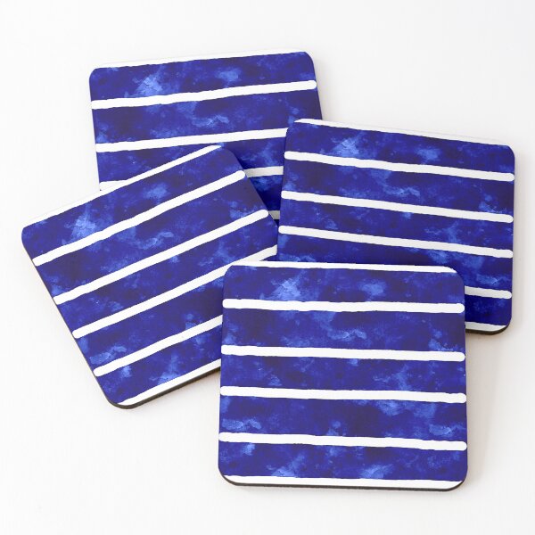 Item preview, Blotchy Blue with great white lines designed and sold by SoshanaC.