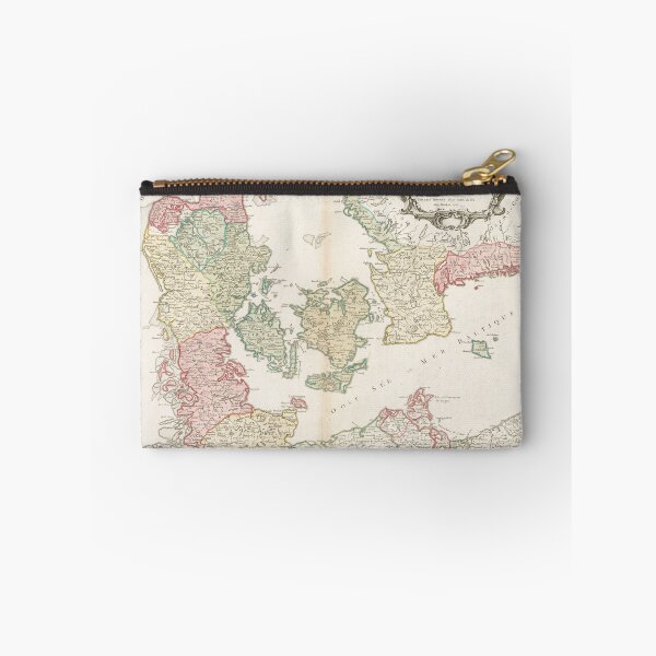 Item preview, Vintage Map of Denmark (1750) designed and sold by BravuraMedia.