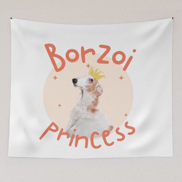 Item preview, Borzoi princess designed and sold by Cinnamonbon.