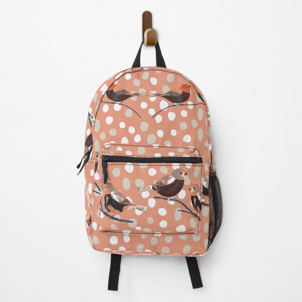 Item preview, Coral Aviary Bird on Dot Design designed and sold by penny+florence.