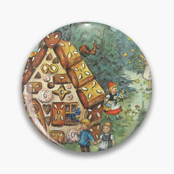 Item preview, Christmas advent greeting card vintage Weihnachtskarte Adventskalender vintage Christmas greeting card Scandi style designed and sold by LaundrySalt.
