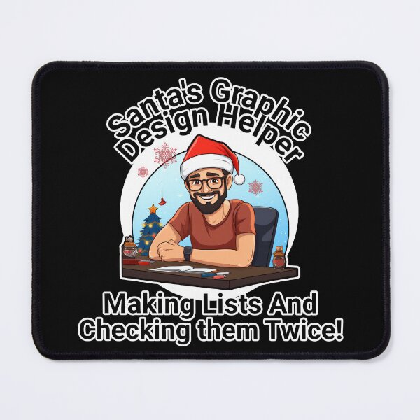 Item preview, Santa's Graphic Design Helper designed and sold by duke818.