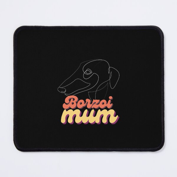 Item preview, Borzoi mum designed and sold by Cinnamonbon.