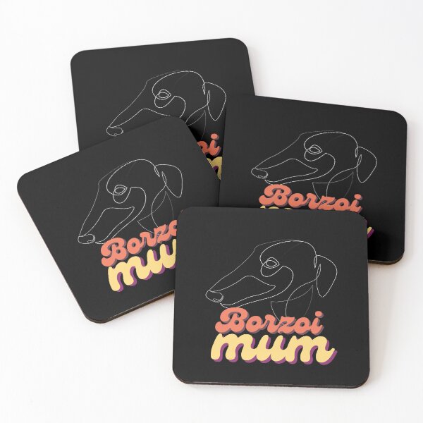 Item preview, Borzoi mum designed and sold by Cinnamonbon.
