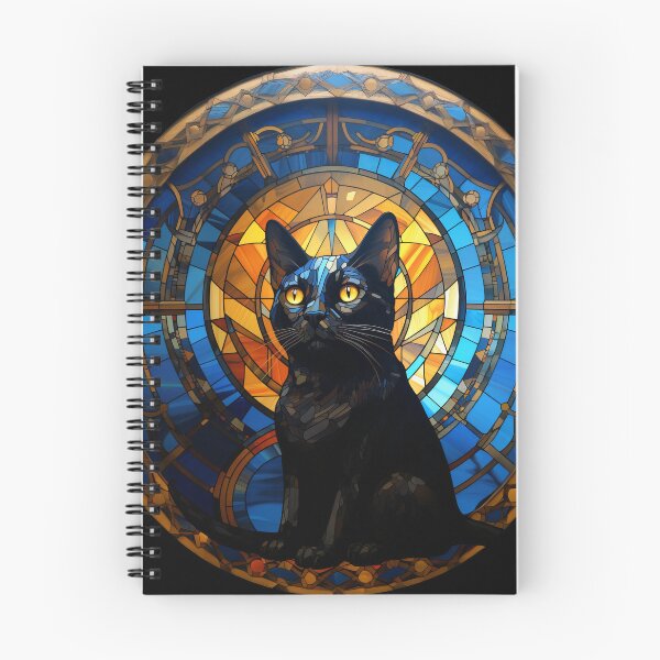 Item preview, Bombay cat in stained glass designed and sold by Viinde.