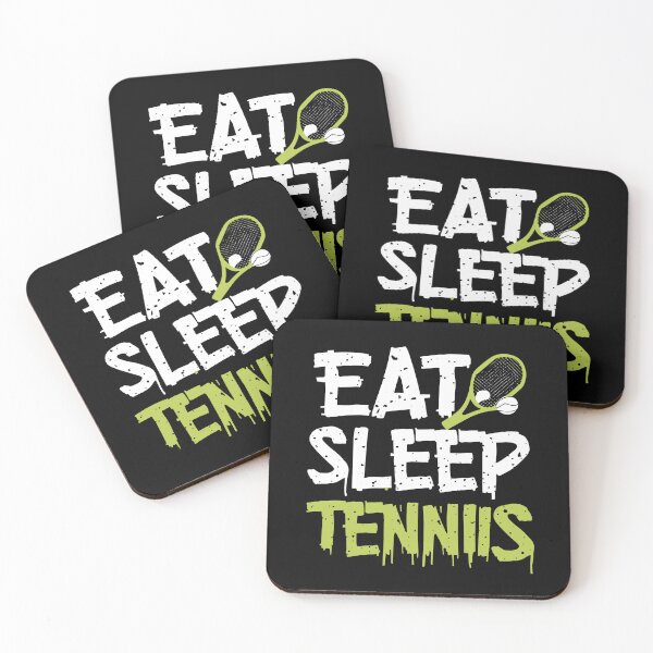 Aperçu de l'œuvre Manger DORMIR Tennis créée et vendue par NOON tee gallery.