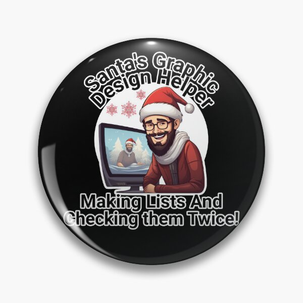 Item preview, Santa's Graphic Design Helper designed and sold by duke818.