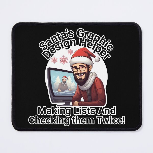 Item preview, Santa's Graphic Design Helper designed and sold by duke818.