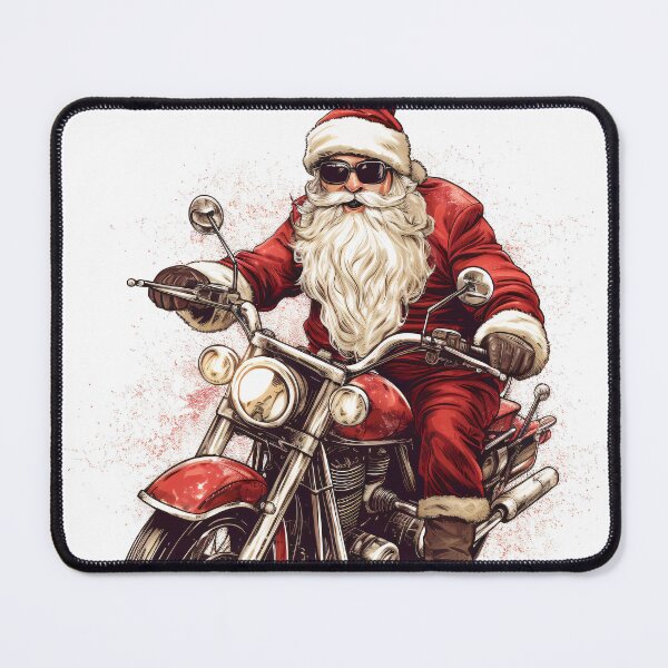 Item preview, St. Biker Claus designed and sold by Stillness store.