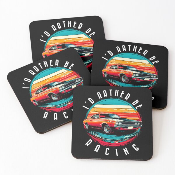Item preview, I’d rather be muscle car racing designed and sold by mwebba2005.