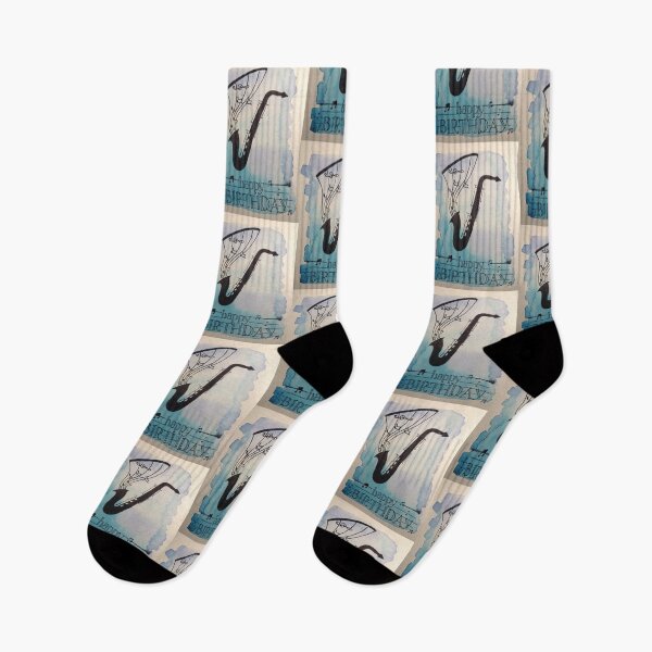 Item preview, Happy Birthday Sax designed and sold by Mathilde GT.