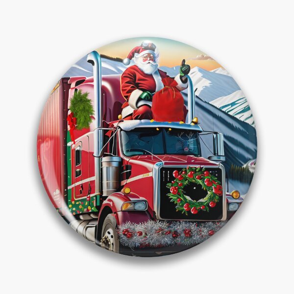 Item preview, Santa on a Big Rig designed and sold by Randy Turnbow.