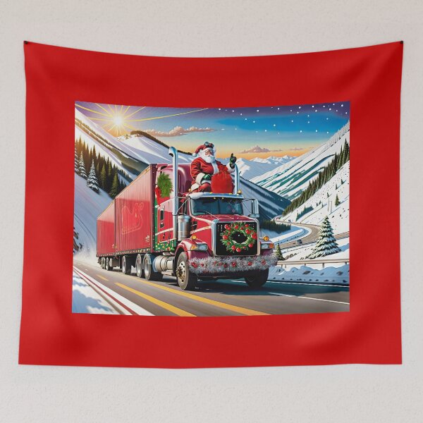 Item preview, Santa on a Big Rig designed and sold by Randy Turnbow.
