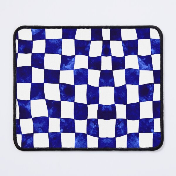 Item preview, Blotchy Blue Squares Gone Crazy designed and sold by SoshanaC.