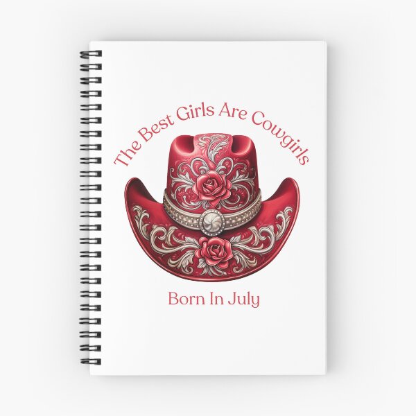 Item preview, July Birthstone Gift - Ruby Cowgirl Hat, Unique July Birthday Cowgirl Gift designed and sold by AkomaGifts.