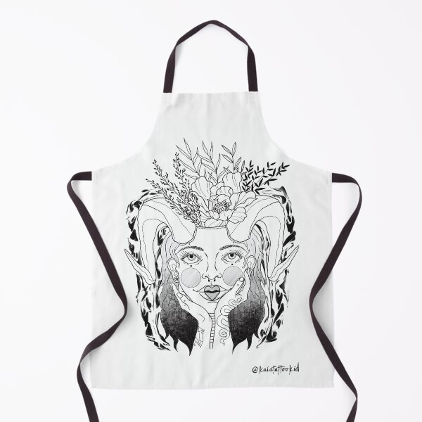 Item preview, Horned Girl designed and sold by KaiaTattooKid.