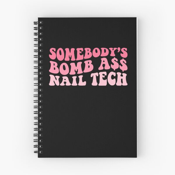 Item preview, Somebody's Bomb Ass Nail Tech Retro Nail Artist designed and sold by NovaPixelArtCo.