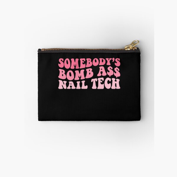 Item preview, Somebody's Bomb Ass Nail Tech Retro Nail Artist designed and sold by NovaPixelArtCo.