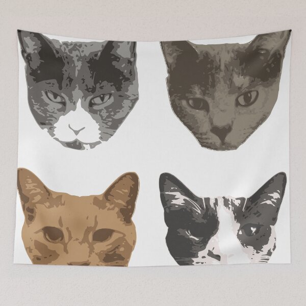 Item preview, MY CATS ARE SQUARE designed and sold by jburdine.