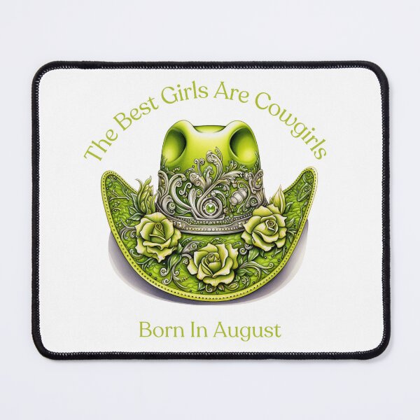Item preview, August Birthstone Gift - Peridot Cowgirl Hat, Unique August Birthday Cowgirl Gift designed and sold by AkomaGifts.
