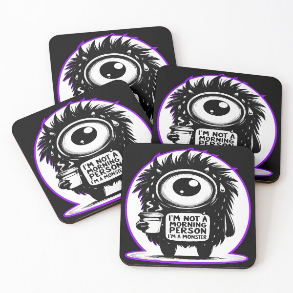 Item preview, I'm Not A Morning Person I'm A Monster designed and sold by MegaDirt.