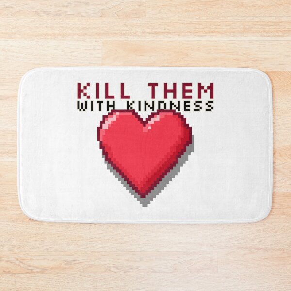 Item preview, Kill Them With Kindness Sticker designed and sold by henes88.