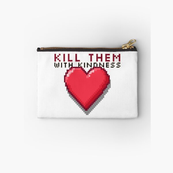 Item preview, Kill Them With Kindness Sticker designed and sold by henes88.