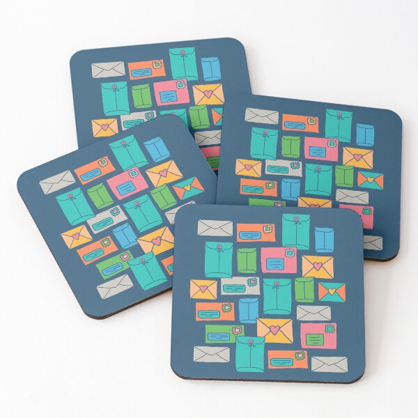 Item preview, SPECIAL DELIVERY Colourful Love Letters Envelopes Snail Mail - UnBlink Studio by Jackie Tahara designed and sold by Jackie Tahara of UnBlink Studio.