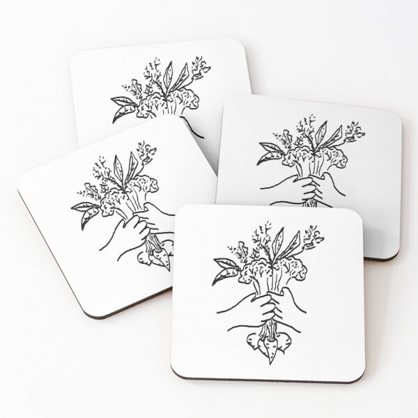 Item preview, Vegetable bouquet black and white designed and sold by lfitz40.
