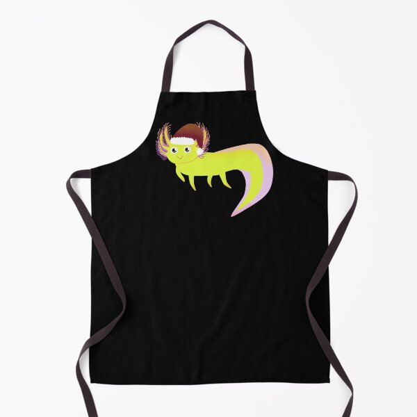 Artikelvorschau, Axolotl in Form eines Freundes (Weihnachtsgelb) entworfen und verkauft von Tweetyeti.