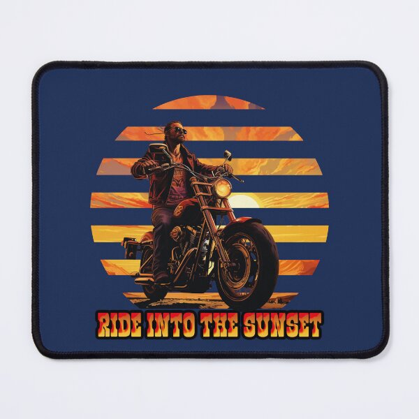 Item preview, Ride into the Sunset - Orange designed and sold by Griffin Door.