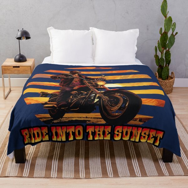 Item preview, Ride into the Sunset - Orange designed and sold by Griffin Door.