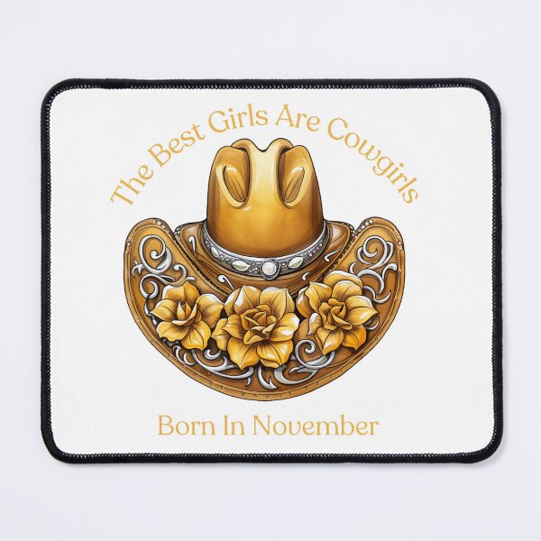 Item preview, November Birthstone Gift - Golden Topaz Cowgirl Hat, Unique November Birthday Cowgirl Gift designed and sold by AkomaGifts.
