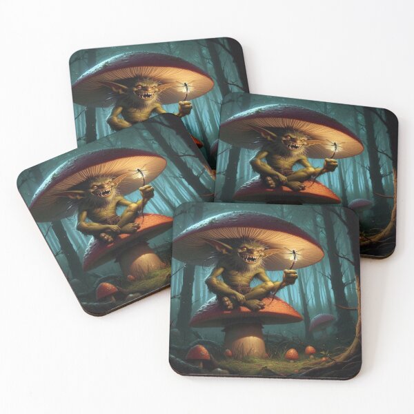 Item preview, Goblin on a Toadstool designed and sold by Kenneth Labuskes.