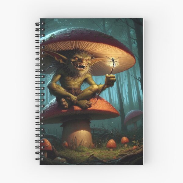 Item preview, Goblin on a Toadstool designed and sold by Kenneth Labuskes.