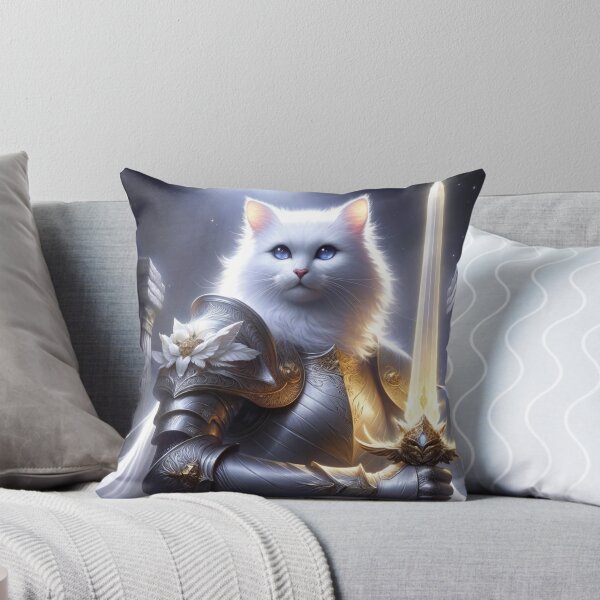Item preview, The Paladin Cat's Vigil designed and sold by PurrPatterns.