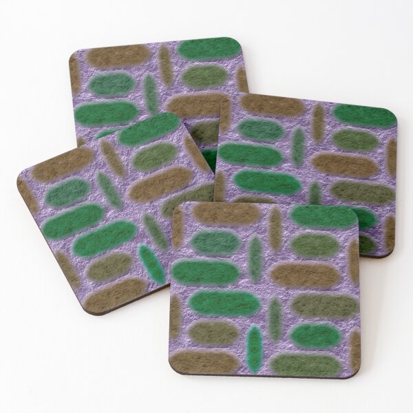 Item preview, 3D Green and Brown Cobblestone Texture designed and sold by TheRulerofEarth.