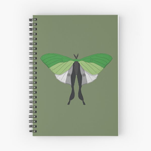 Item preview, Polilla Aro Luna designed and sold by GreenCatPress.