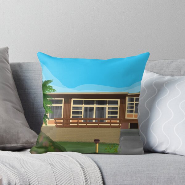 Item preview, Retro House and Palm Trees Nowra designed and sold by Donnahuntriss.