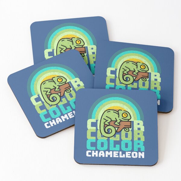 Item preview, Vintage Color Chameleon Rainbow  designed and sold by DetourShirts.