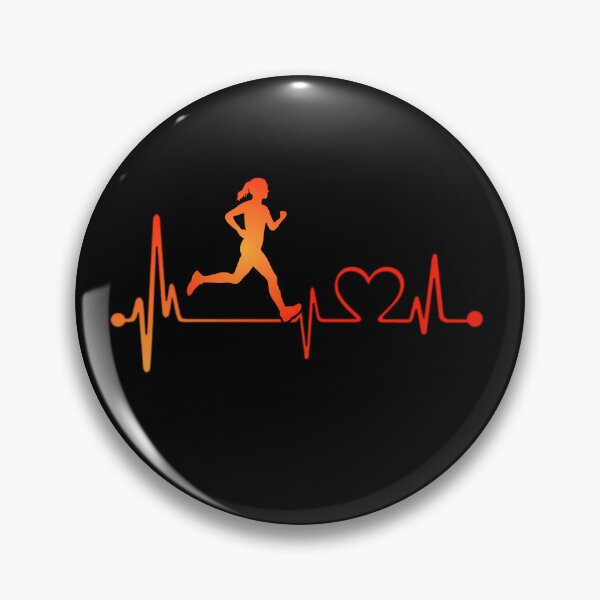 Item preview, Running heartbeat Cross country running for women designed and sold by seritik.