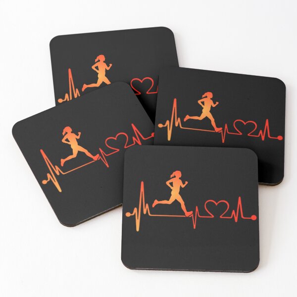 Item preview, Running heartbeat Cross country running for women designed and sold by seritik.