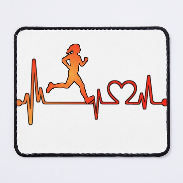 Item preview, Running heartbeat Cross country running for women designed and sold by seritik.