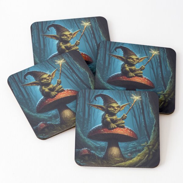 Item preview, Goblin on a Toadstool designed and sold by Kenneth Labuskes.