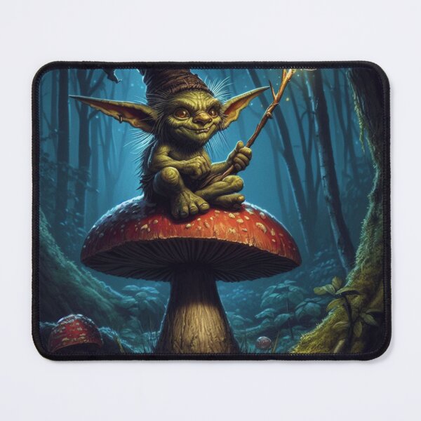 Item preview, Goblin on a Toadstool designed and sold by Kenneth Labuskes.