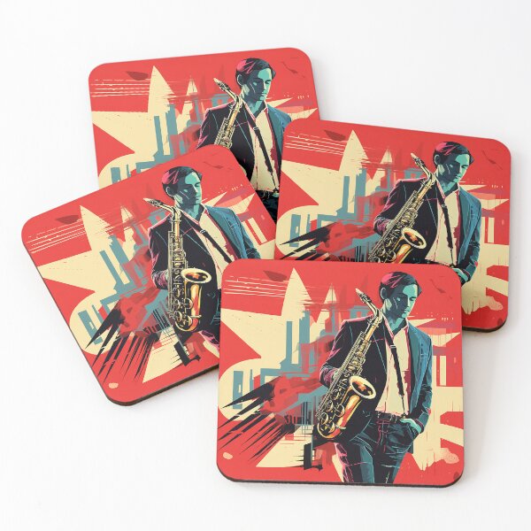 Item preview, A man with saxophone designed and sold by RalNix.