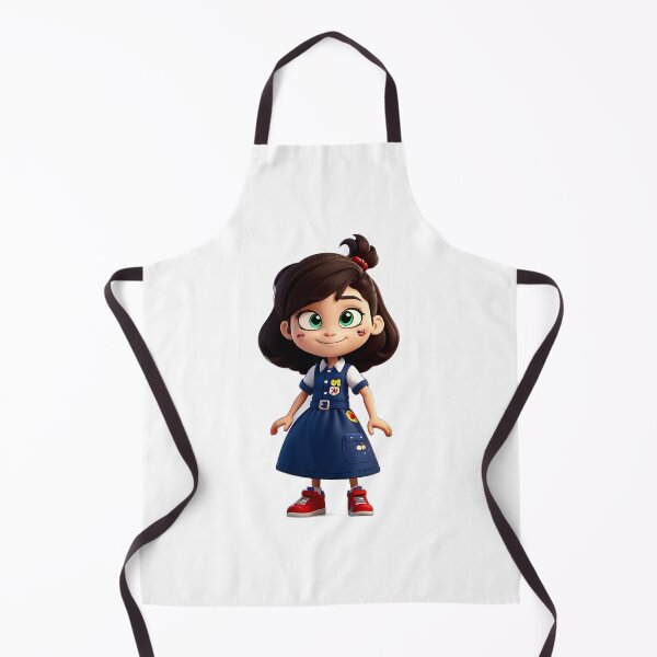 Item preview, Cute school girl sticker designed and sold by saly55887.